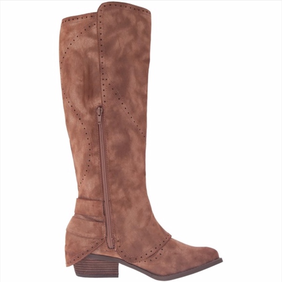 Not Rated Shoes - nwob chelsea blair tall western riding boot